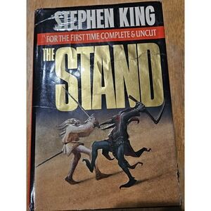Stephen King The Stand Complete & Uncut Hardcover Doubleday 9780385199575...